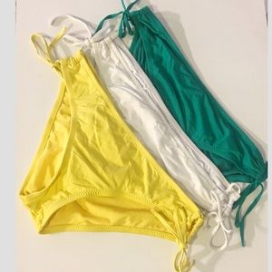 • XHILARATON • set of 3 swim bottoms